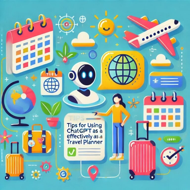 Tips for Using ChatGPT Effectively as a Travel Plann.